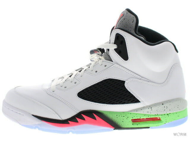 【US10.5】 AIR JORDAN 5 RETRO PRO STARS POISON GREEN 136027-115 【DS】-WORM TOKYO-WORM TOKYO WEB STORE-100% Authentic Sneakers