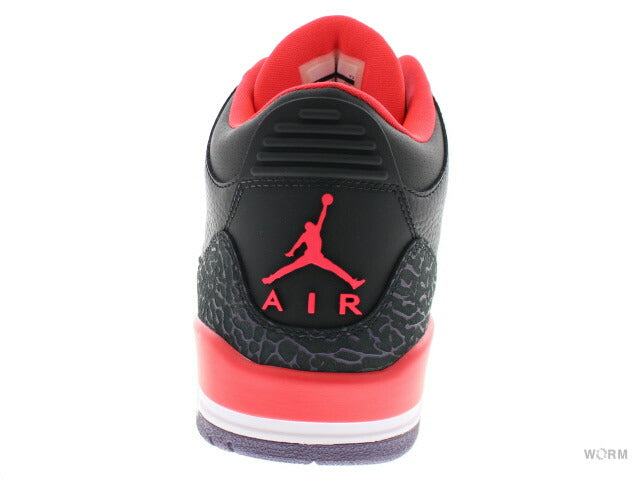 【US10.5】 AIR JORDAN 3 RETRO CRIMSON 136064-005 【DS】-WORM OSAKA-WORM TOKYO WEB STORE-100% Authentic Sneakers