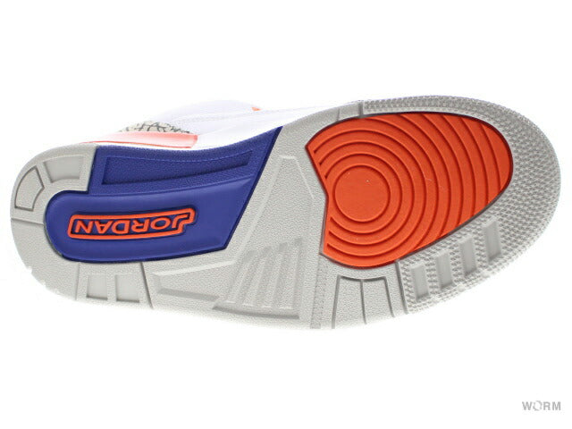 【US9】 AIR JORDAN 3 RETRO KNICKS 136064-148 【DS】
