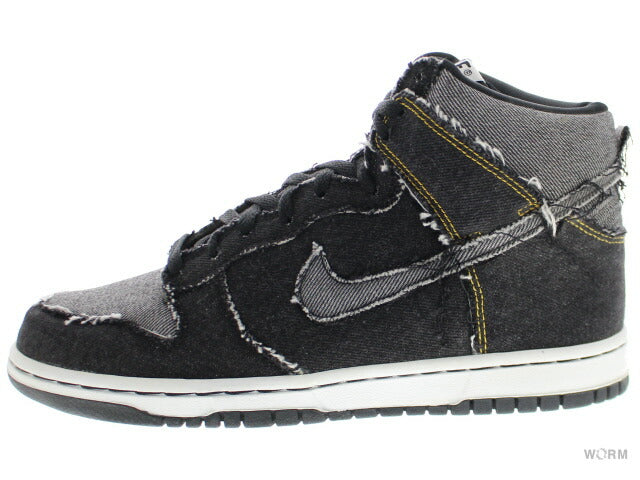 【US9.5】 NIKE DUNK HI BLACK DENIM 312423-001 【DS】-WORM TOKYO-WORM TOKYO WEB STORE-100% Authentic Sneakers