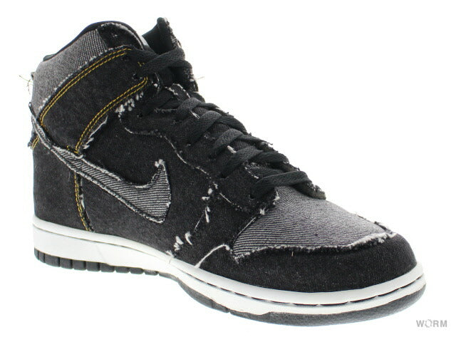 【US9.5】 NIKE DUNK HI BLACK DENIM 312423-001 【DS】-WORM TOKYO-WORM TOKYO WEB STORE-100% Authentic Sneakers