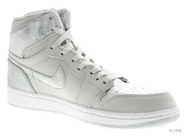 【US9.5】 AIR JORDAN 1 RETRO HI SILVER SILVER ANNIVERSARY 396009-001 【DS】-WORM TOKYO-WORM TOKYO WEB STORE-100% Authentic Sneakers