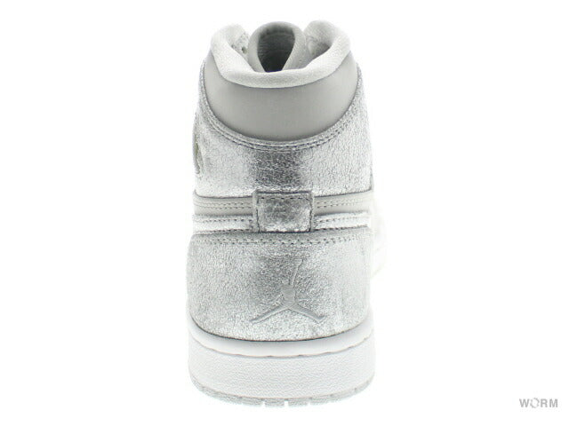【US9.5】 AIR JORDAN 1 RETRO HI SILVER SILVER ANNIVERSARY 396009-001 【DS】-WORM TOKYO-WORM TOKYO WEB STORE-100% Authentic Sneakers