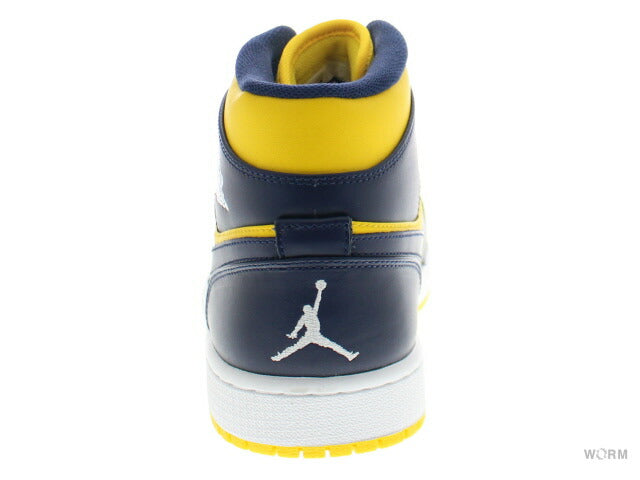 【US9.5】 AIR JORDAN 1 MID MICHIGAN 554724-707 【DS】-WORM OSAKA-WORM TOKYO WEB STORE-100% Authentic Sneakers