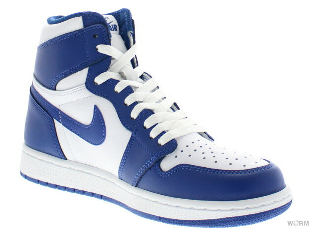 【US8.5】 AIR JORDAN 1 RETRO HIGH OG STORM BLUE 555088-127 【DS】