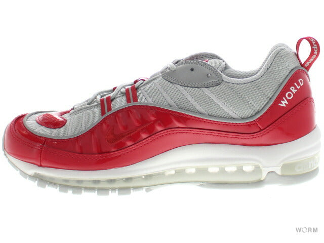 【US10】 NIKE AIR MAX 98 / SUPREME 844694-600 【DS】-WORM OSAKA-WORM TOKYO WEB STORE-100% Authentic Sneakers