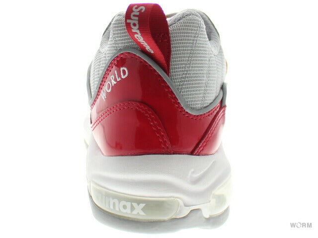 【US10】 NIKE AIR MAX 98 / SUPREME 844694-600 【DS】-WORM OSAKA-WORM TOKYO WEB STORE-100% Authentic Sneakers