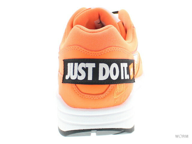 【W US10.5】 NIKE WMNS AIR MAX 1 LX JUST DO IT ORANGE 917691-800 【DS】