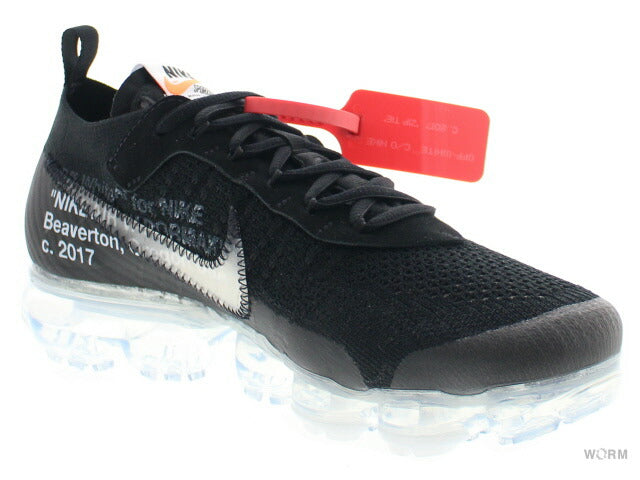 【US9】NIKE THE 10: AIR VAPORMAX FK “OFF-WHITE BLACK 2018” AA3831-002 【DS】