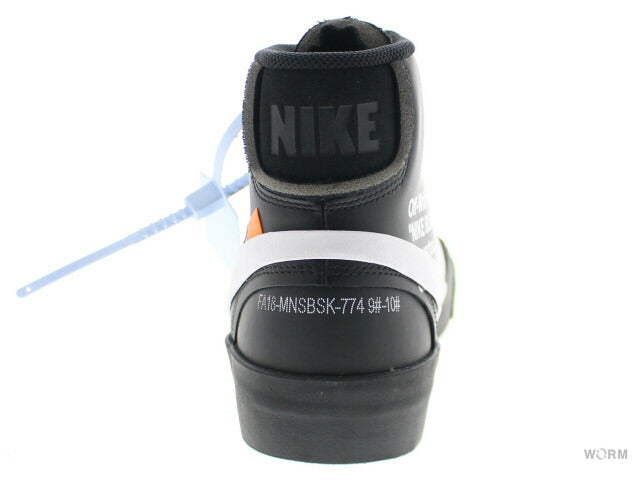 【US9】 NIKE THE 10:BLAZER MID OFF-WHITE GRIM REAPER AA3832-001 【DS】-WORM OSAKA-WORM TOKYO WEB STORE-100% Authentic Sneakers