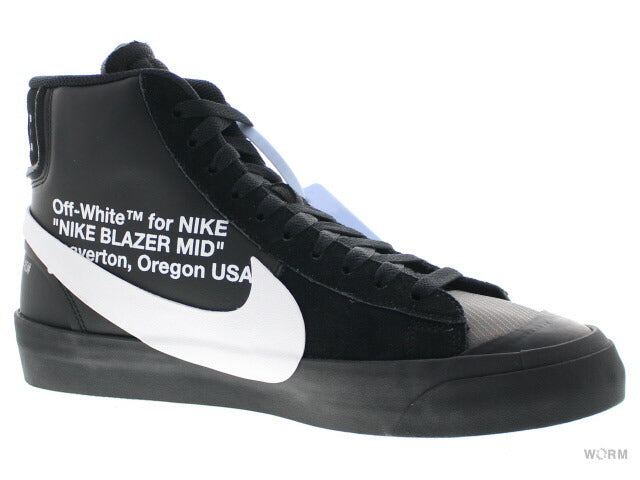 【US9.5】 NIKE THE 10:BLAZER MID OFF-WHITE GRIM REAPER AA3832-001 【DS】-WORM OSAKA-WORM TOKYO WEB STORE-100% Authentic Sneakers