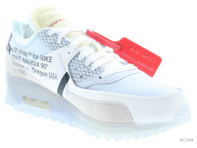 【US8.5】 NIKE THE 10 : AIR MAX 90 OFF-WHITE AA7293-100 【DS】