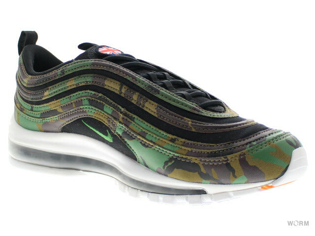 【US10】 NIKE AIR MAX 97 PREMIUM QS COUNTRY CAMO UK AJ2614-201 【DS】-WORM OSAKA-WORM TOKYO WEB STORE-100% Authentic Sneakers
