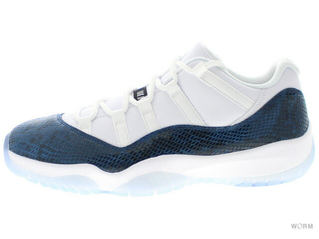 【US9】 AIR JORDAN 11 RETRO LOW LE SNAKE SKIN CD6846-102 【DS】