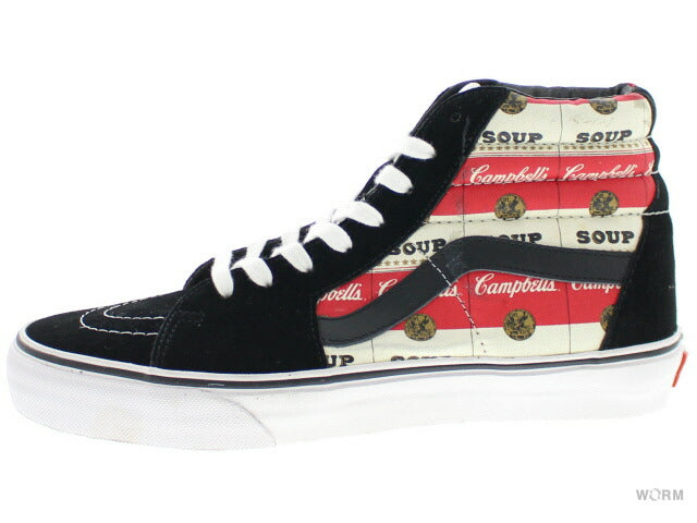【US12】 VANS SK8 HI PRO SUPREME CAMPBELLS SOUP VN-099N6VL 【DS】-WORM TOKYO-WORM TOKYO WEB STORE-100% Authentic Sneakers