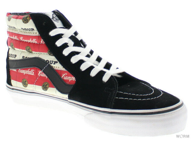 【US12】 VANS SK8 HI PRO SUPREME CAMPBELLS SOUP VN-099N6VL 【DS】-WORM TOKYO-WORM TOKYO WEB STORE-100% Authentic Sneakers