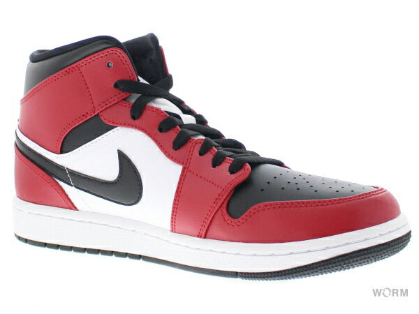 【US8.5】 AIR JORDAN 1 MID CHICAGO TOE 554724-069 【DS】-WORM OSAKA-WORM TOKYO WEB STORE-100% Authentic Sneakers