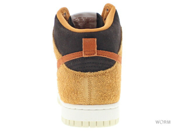 【US9】 NIKE DUNK HIGH RETRO PREM DARK CURRY DD1401-200 【DS】