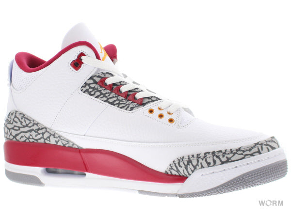 【US9】 AIR JORDAN 3 RETRO Cardinal Red CT8532-126 【DS】-WORM TOKYO-WORM TOKYO WEB STORE-100% Authentic Sneakers