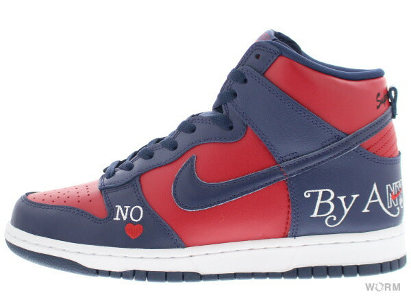 【US8.5】 NIKE SB DUNK HIGH OG QS SUPREME DM3741-600 【DS】-WORM OSAKA-WORM TOKYO WEB STORE-100% Authentic Sneakers