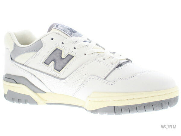 【US12】 NEW BALANCE BB550ALE AIM LEON DORE WHITE GREY 【DS】-WORM TOKYO-WORM TOKYO WEB STORE-100% Authentic Sneakers