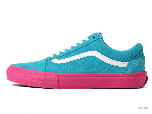 【US8】 VANS OLD SKOOL PRO S GOLF WANG BLUE PINK VN-0QHMF5E 【DS】