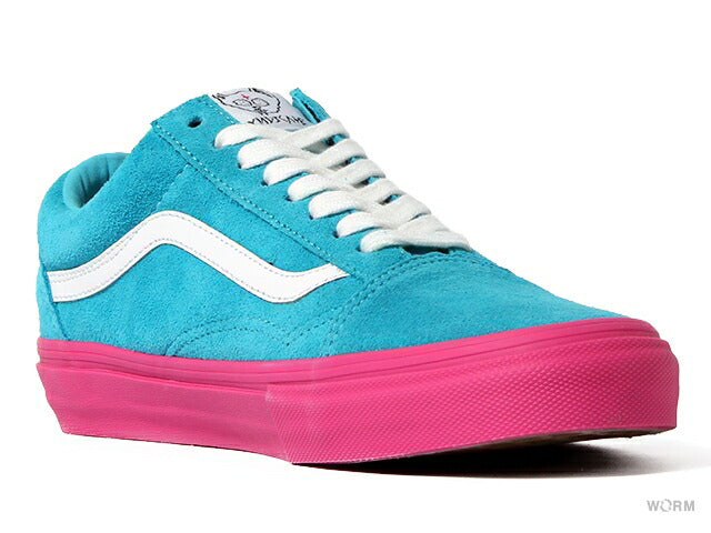 【US8】 VANS OLD SKOOL PRO S GOLF WANG BLUE PINK VN-0QHMF5E 【DS】