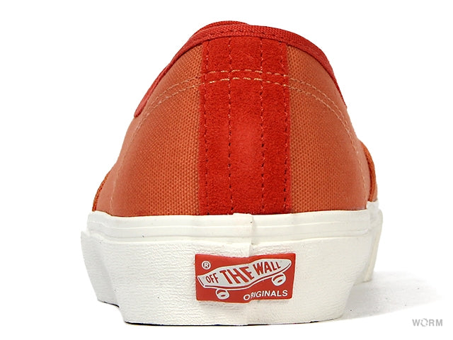 【US9】 VANS OG AUTHENTIC LX PILGRIM VN0A45JJSY0 【DS】