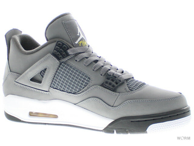 【US9.5】 AIR JORDAN 4 RETRO COOL GREY 308497-007 【DS】-WORM TOKYO-WORM TOKYO WEB STORE-100% Authentic Sneakers