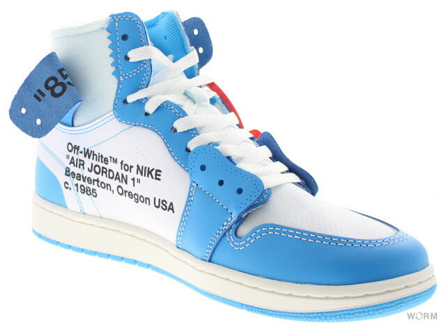 【US7】 AIR JORDAN 1 NRG OFF-WHITE AQ0818-148 【DS】