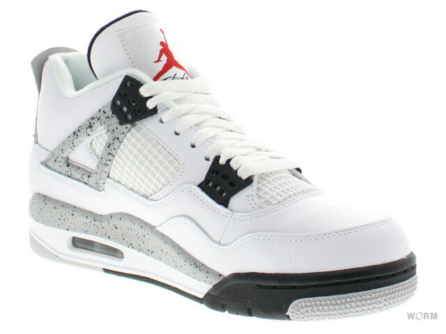 【US8.5】 AIR JORDAN 4 RETRO OG WHITE CEMENT 840606-192 【DS】