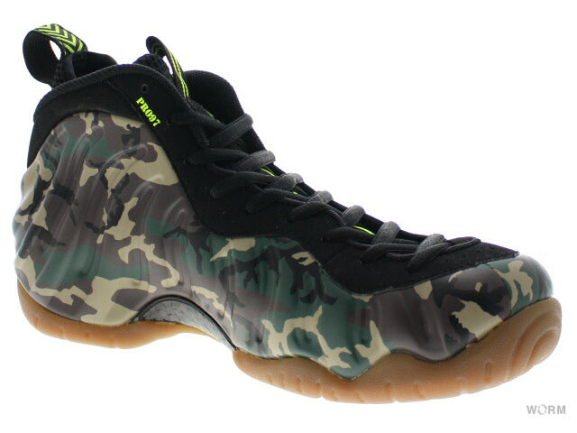 【US9.5】 NIKE AIR FOAMPOSITE PRO PRM LE Army Camo 587547-300 【DS】