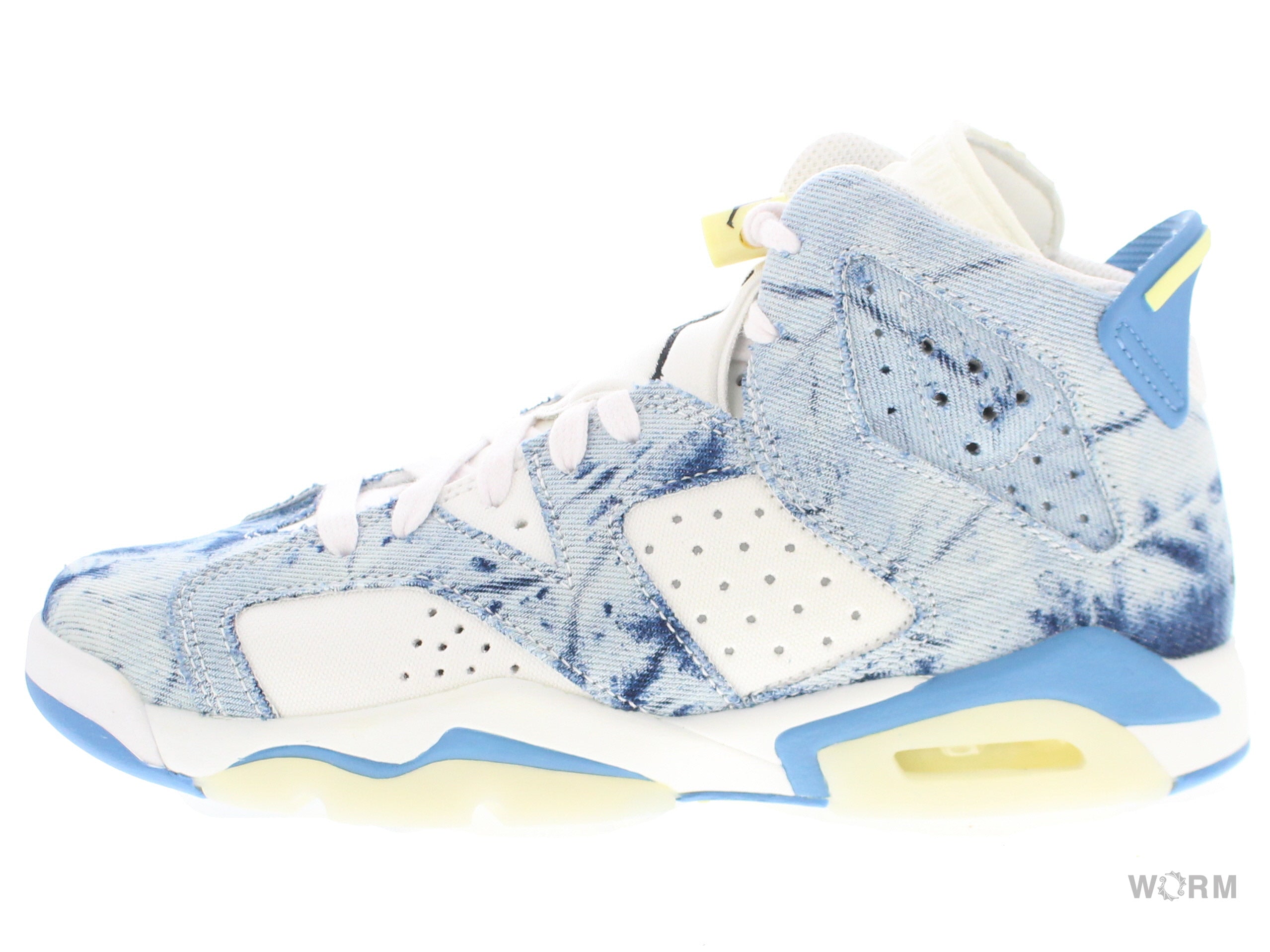 【US 6.5Y】 AIR JORDAN 6 RETRO (GS) Washed Denim DM9045-100 【DS】-WORM TOKYO-WORM TOKYO WEB STORE-100% Authentic Sneakers