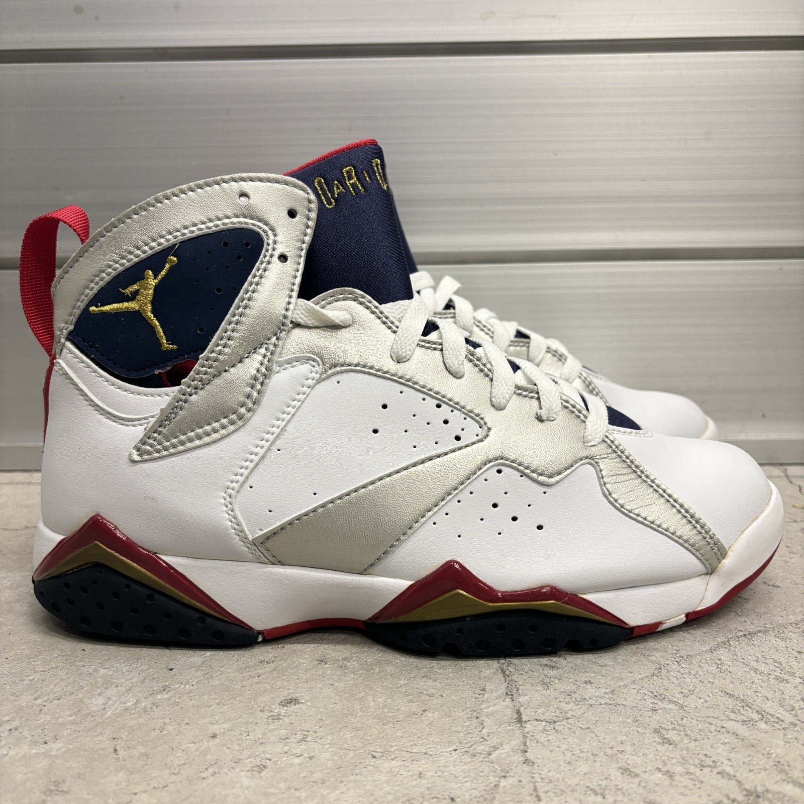 【US8】 AIR JORDAN 7 RETRO BARCELONA OLYMPIC 304775-171 【COLLECTIBLE】