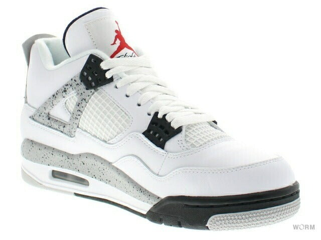 【US9】 AIR JORDAN 4 RETRO OG WHITE CEMENT 840606-192 【DS】-WORM TOKYO-WORM TOKYO WEB STORE-100% Authentic Sneakers