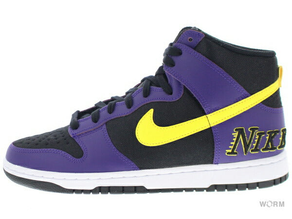 【US9】 NIKE DUNK HI PRM EMB LAKERS DH0642-001 【DS】-WORM OSAKA-WORM TOKYO WEB STORE-100% Authentic Sneakers