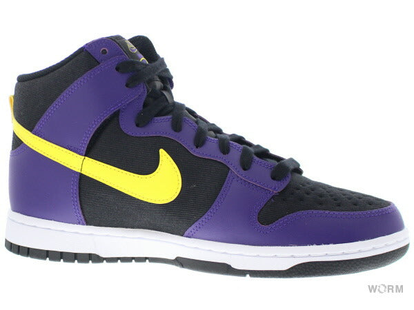 【US9】 NIKE DUNK HI PRM EMB LAKERS DH0642-001 【DS】-WORM OSAKA-WORM TOKYO WEB STORE-100% Authentic Sneakers