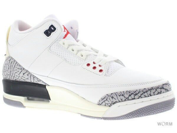 【US7】 AIR JORDAN 3 RETRO DN3707-100 【DS】-WORM TOKYO-WORM TOKYO WEB STORE-100% Authentic Sneakers