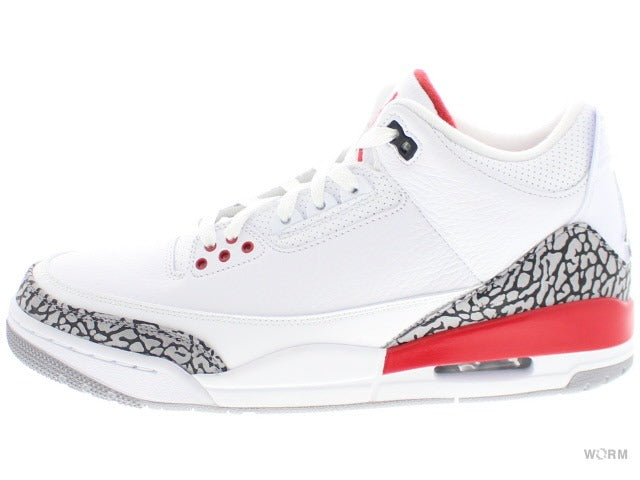 【US9.5】 AIR JORDAN 3 RETRO KATRINA 136064-116 【DS】-WORM TOKYO-WORM TOKYO WEB STORE-100% Authentic Sneakers