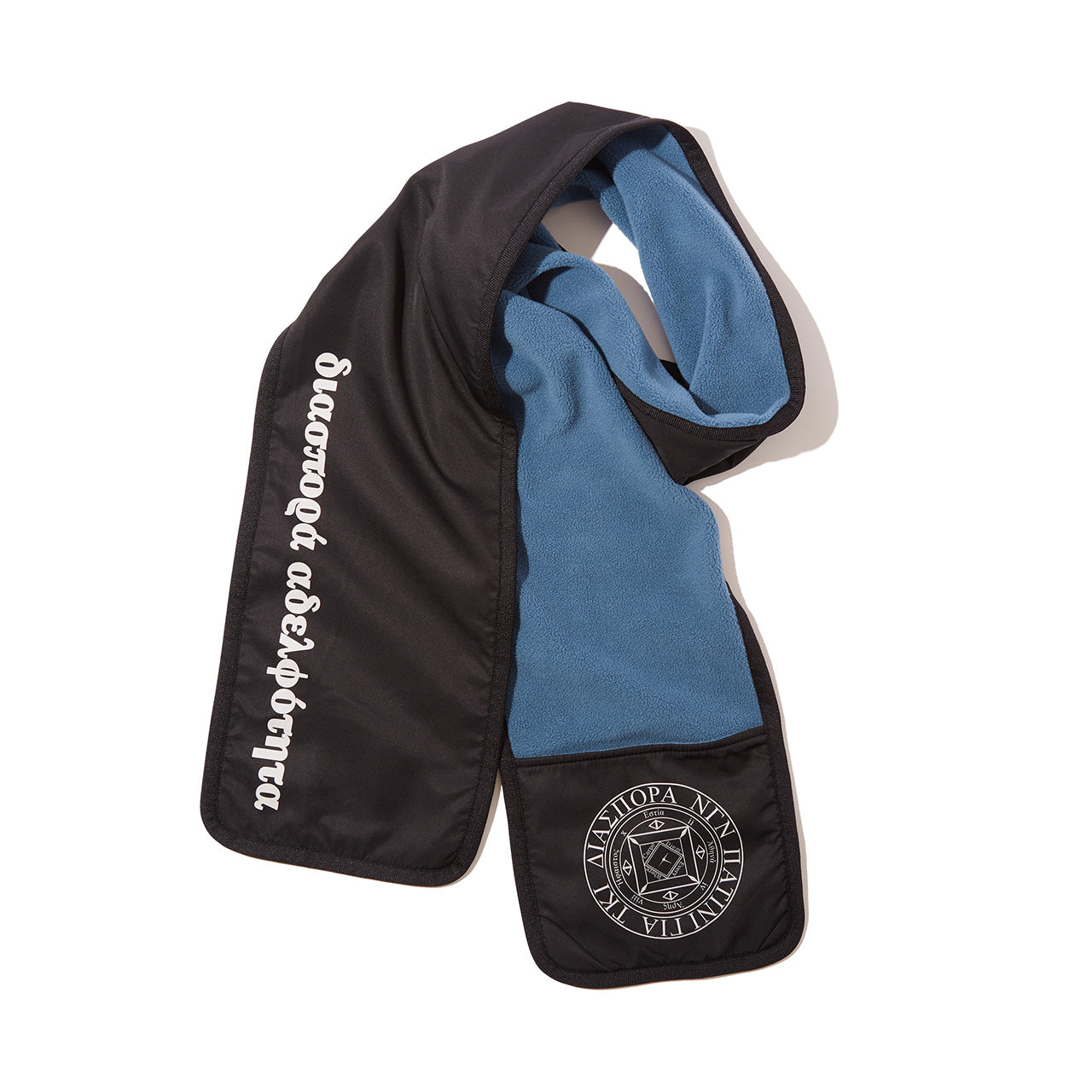 Diaspora skateboards Pocketable Muffler Blue Black