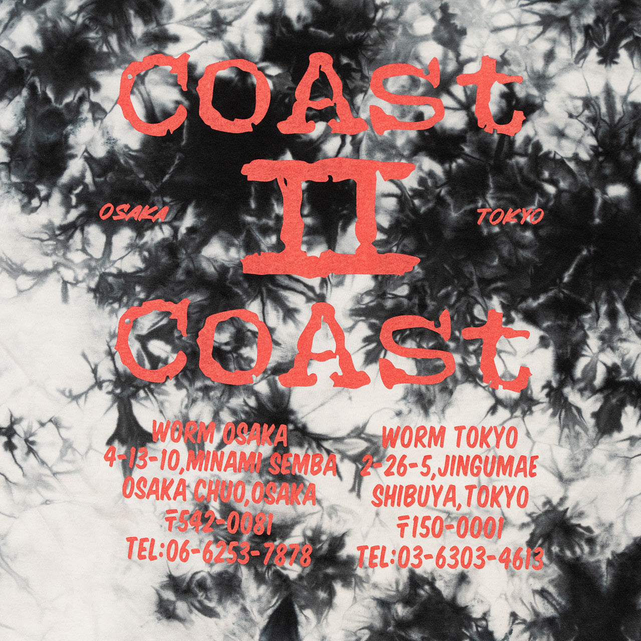 WORM Coast 2 Coast Tie-Dye Tee