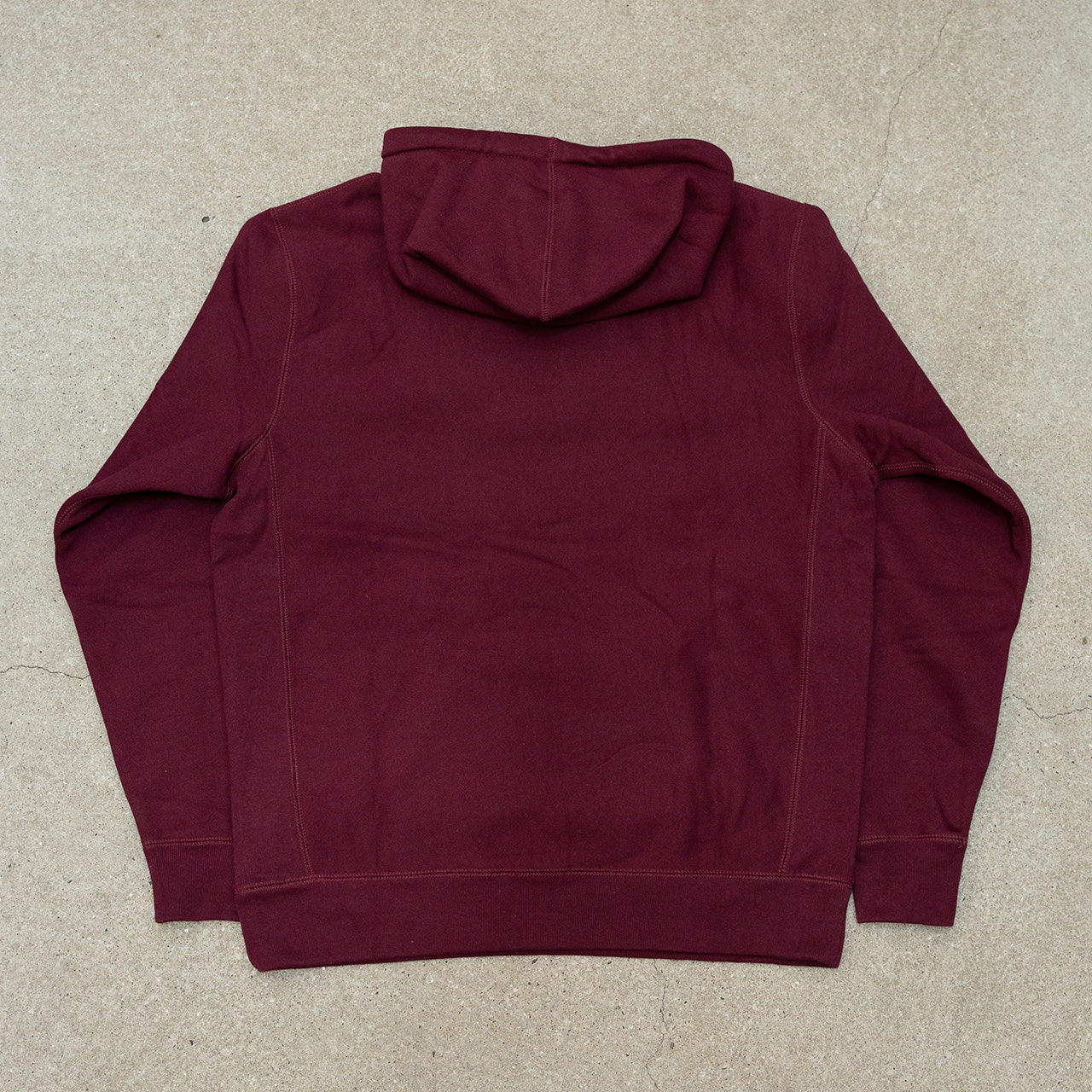 WORM Logo Hoodie Maroon L