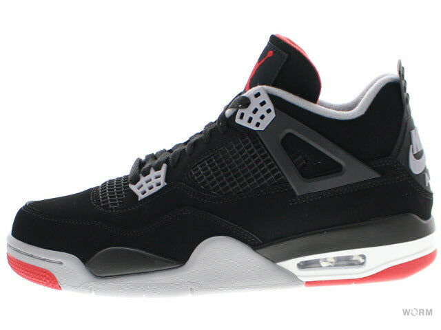 【US8.5】 AIR JORDAN 4 RETRO BRED 308497-060 【DS】-WORM TOKYO-WORM TOKYO WEB STORE-100% Authentic Sneakers