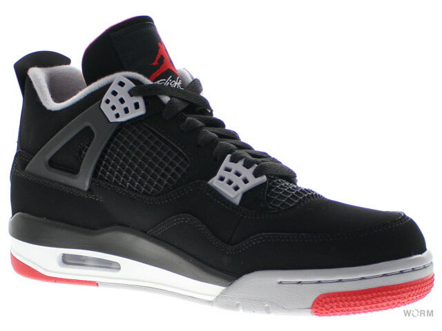 【US8.5】 AIR JORDAN 4 RETRO BRED 308497-060 【DS】-WORM TOKYO-WORM TOKYO WEB STORE-100% Authentic Sneakers