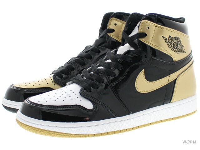 【US12】 AIR JORDAN 1 RETRO HIGH OG NRG GOLD TOP 3 861428-001 【DS】-WORM TOKYO-WORM TOKYO WEB STORE-100% Authentic Sneakers