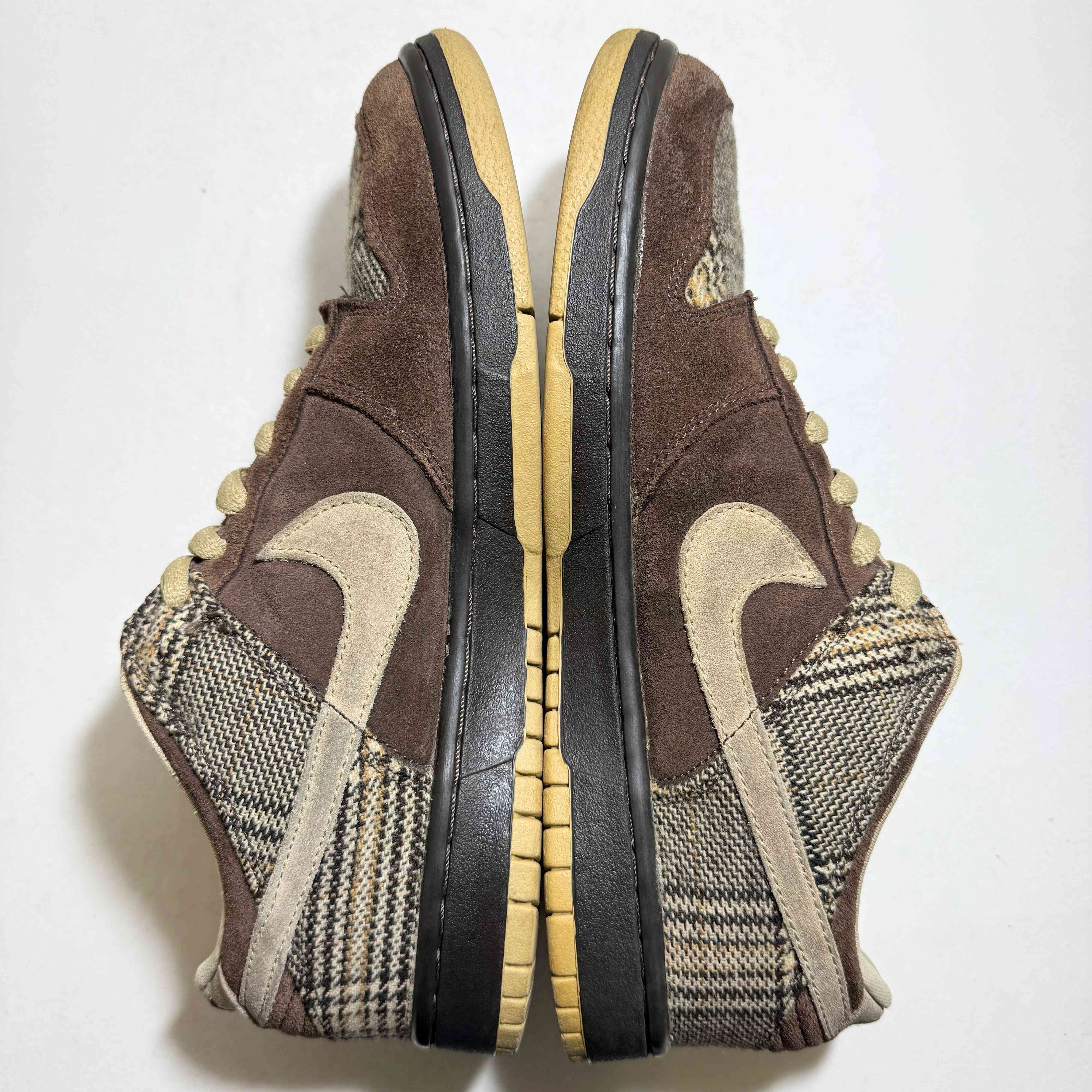 【US9.5】 NIKE SB DUNK LOW PRO SB TWEED 304292-223 【USED】