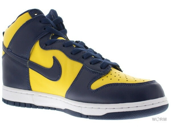【US9.5】 NIKE DUNK HI SP MICHIGAN CZ8149-700 【DS】-WORM OSAKA-WORM TOKYO WEB STORE-100% Authentic Sneakers