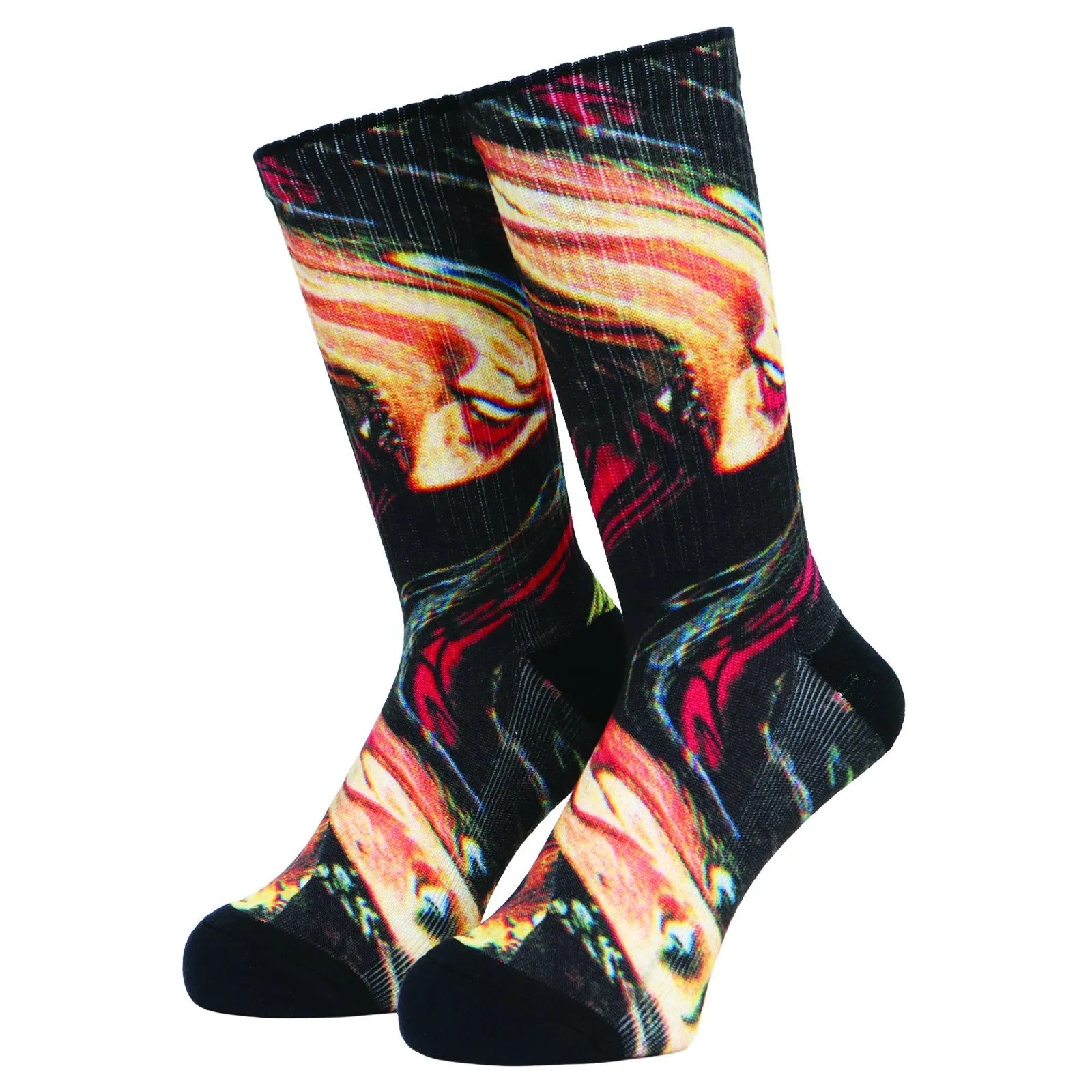 Whimsy PRINTED COLLAGE SOCKS 1-WORM TOKYO-WORM TOKYO WEB STORE-100% Authentic Sneakers