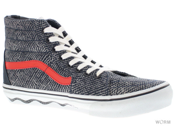 【US10】 VANS SK8-HI STUSSY 505254-0001 【DS】