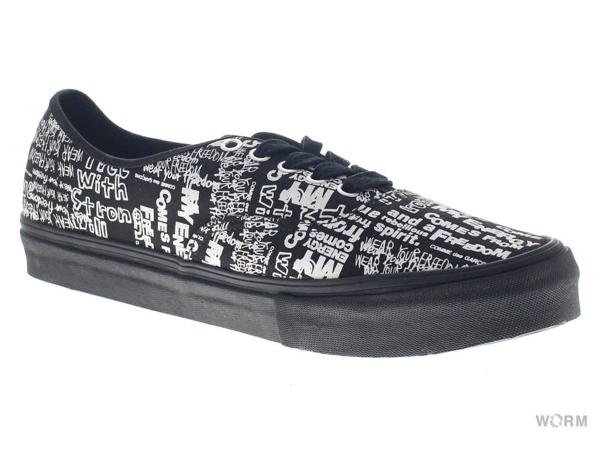 【US11】 VANS AUTHENTIC LX CDG VN0A33TASO7 【DS】